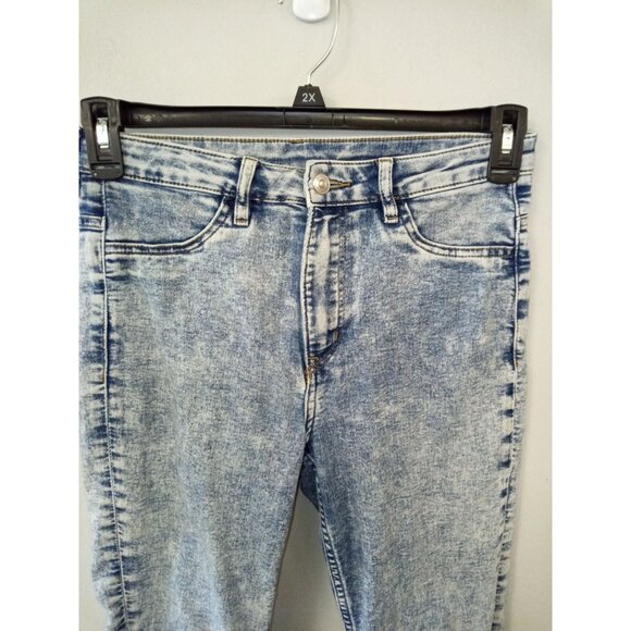 Divided H&M Stonewashed Skinny Jeans Size 6 - Picture 2 of 9